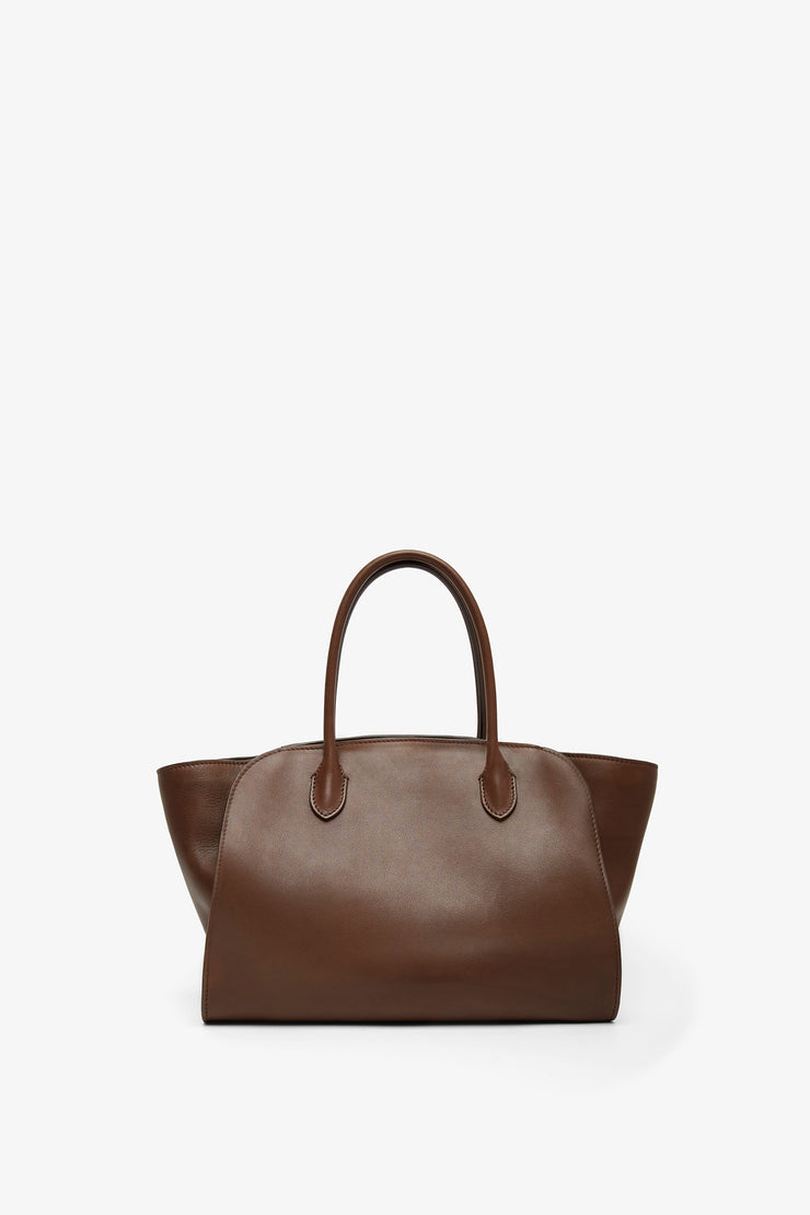 Marlo 12 dark brown tote bag