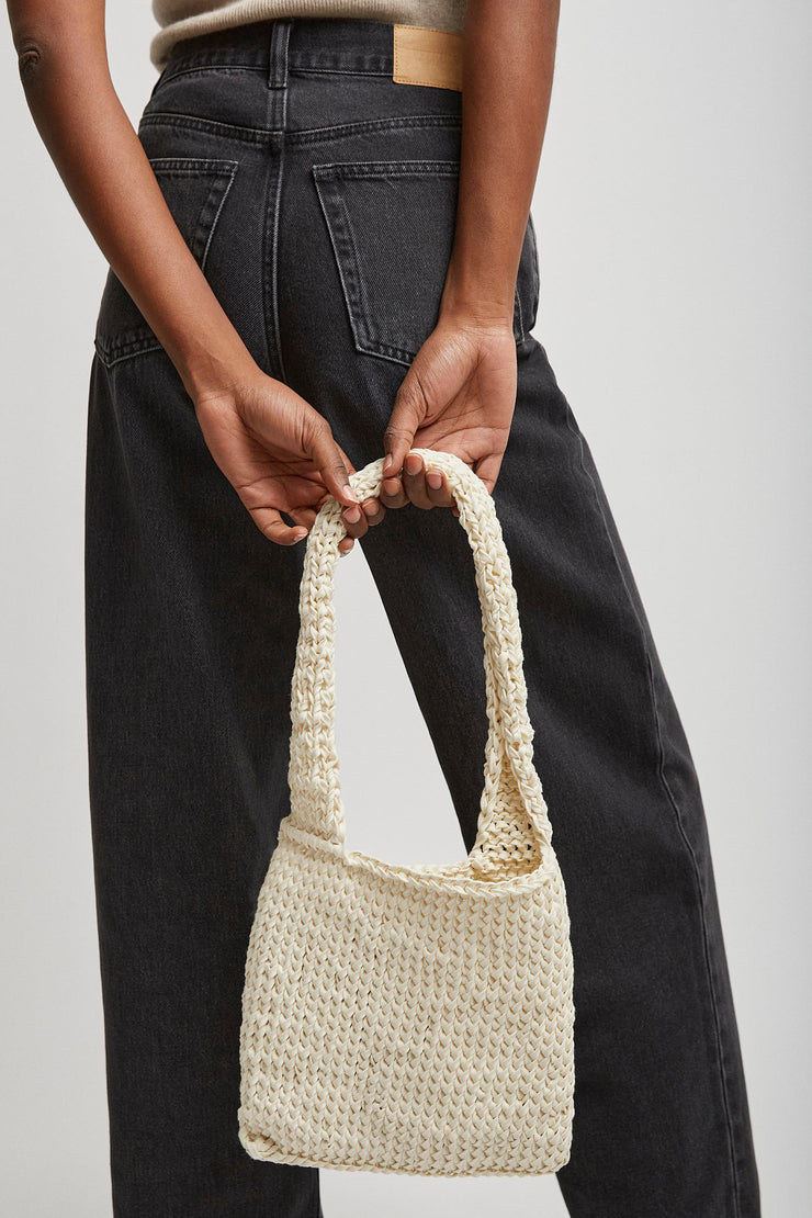 Didion ivory soulder bag