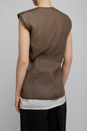 Inawa brown top