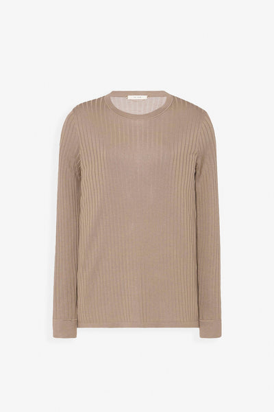 Keya beige knit top