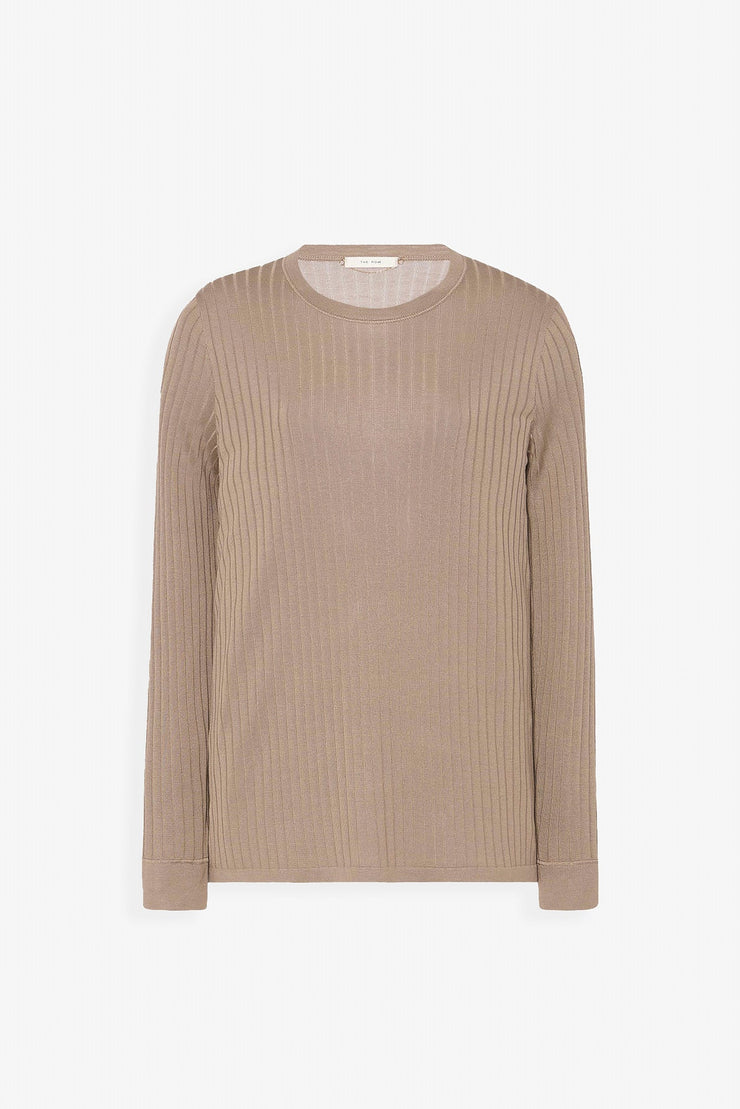 Keya beige knit top