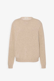 Kisaora beige melange cashmere top