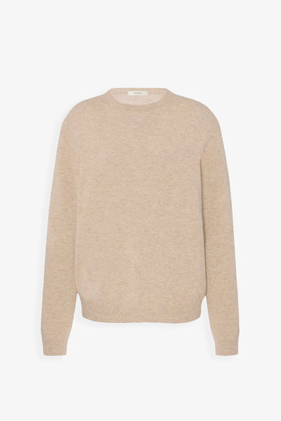 Kisaora beige melange cashmere top