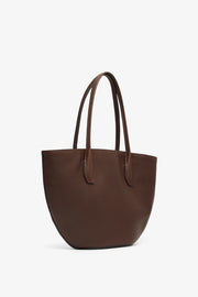 Alger brown leather tote bag