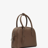 India 10.00 dark olive leather bag