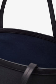 Park tote three black canvas bag