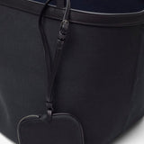Park tote three black canvas bag