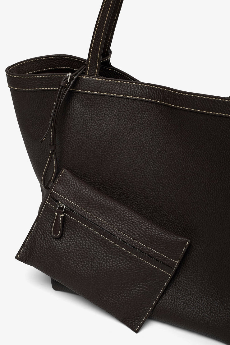 Park Tote Three brown leather bag