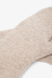 Ladislas beige cashmere mittens