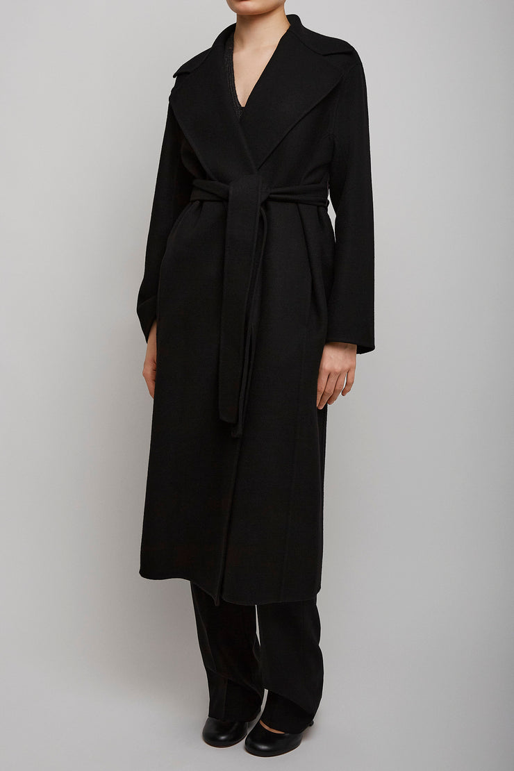 Malika felted wool coat