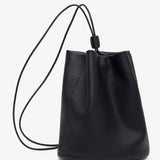 Joe black leather backpack