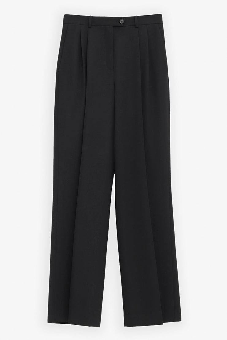 Virgil black wool pants