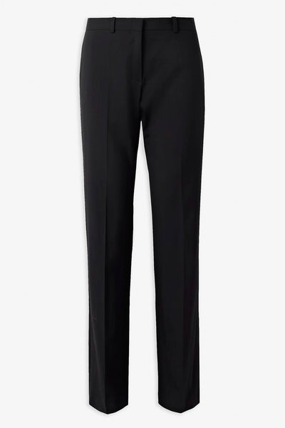 Hiram black wool pants