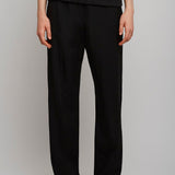 Hiram black wool pants