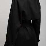 Usuaia black wool jacket