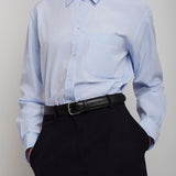Gavina light blue cotton shirt