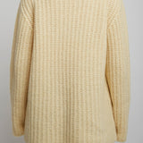 Mirr yellow cashmere sweater