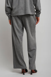 Lanuit grey melange cashmere pants