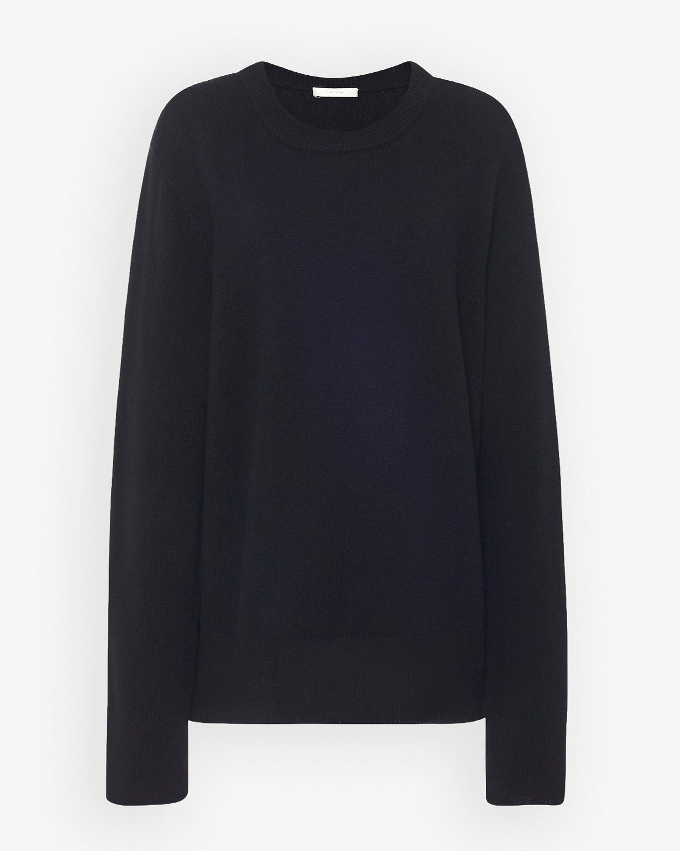 Black sweater on a white background