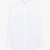 Luka white cotton poplin shirt