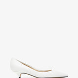 Liisa Kitten Two white pumps