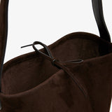Small N/S Park dark brown tote bag