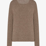 Nitha beige cashmere top