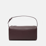 90's burgundy leather bag