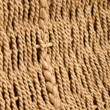Geogica raffia tote bag