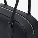 India E/W small  black leather bag