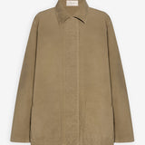 Baeza beige cotton jacket