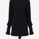 Evo black viscose top