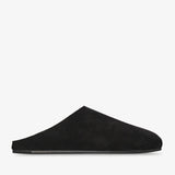 Hudson black mule slides