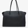 The Row Marlo 14 black leather bag