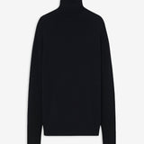 Stepny black turtleneck sweater