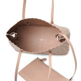 Mina 32 vienne circulaire beige tote bag
