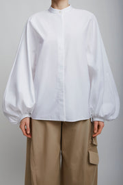 Baloon white shirt