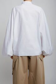 Baloon white shirt