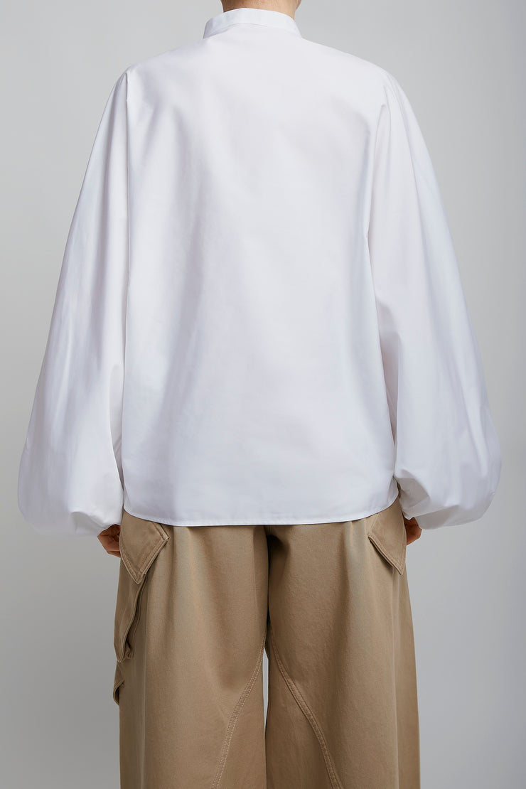 Baloon white shirt