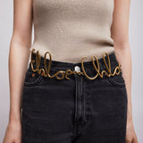 Chloé Iconic double chain belt