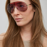 Aly red sunglasses