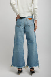 Iced blue trousers