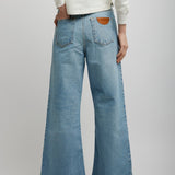 Iced blue trousers