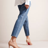 Pigalle 85 nude patent pump