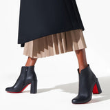 Castarika 85 black leather ankle boots