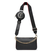 Loubila hybrid pouch black crossbody bag