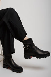 Dianouchette black leather boots