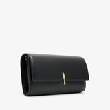 Bettina wallet on a chain clutch