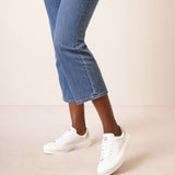 City sport white sneakers
