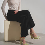 Charlotte 95 yellow crystal pumps